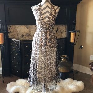 Authentic Milly Silk Halter dress 4